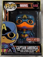 Funko Pop! Figura de vinilo exclusiva de Heroes: Marvel Capitán América #648 Target