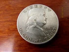 1949-D Franklin Silver Half Dollar