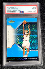 2004 PSA 9 MINT JOE JOHNSON BLUE /25 TOPPS FINEST XFRACTOR G3070