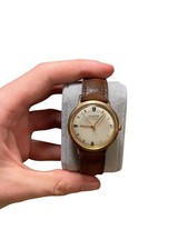 Glashütte GUB Kaliber 69.1 Handaufzug Uhr mit champagnerfarbenem Zifferblatt