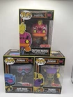 New ListingFunko Pop Black Light Marvel Lot Of 3 Avengers Thanos Captain Marvel Ant Man New