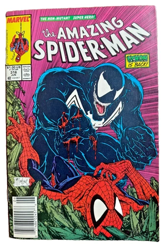 New ListingThe Amazing Spider-Man Vol 1 # 316, June 1989 Marvel Comics. First Venom cover.