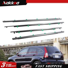 4pcs Weatherstrip Window Moulding Trim Seal Belt For Honda Cr-v 2007-2011