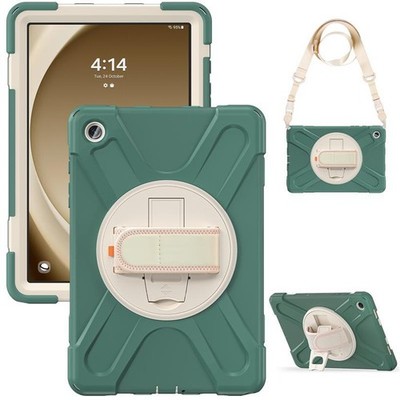 Samsung Galaxy Tab A9 A9+ A8 A7 Lite Stand Case Shockproof Strap Kids Flip Cover