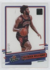 2020-21 Panini Clearly Donruss The Rookies Green 10/25 Patrick Williams #7 0i5i