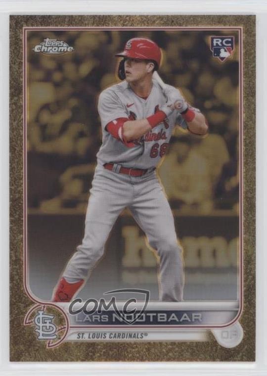 2022 Topps Gilded Collection 91/99 Lars Nootbaar #85 0xz8