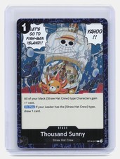Thousand Sunny One Piece The Best vol. 2 #ST14-017 Blue Pirate Foil Reprint