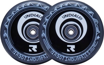 Root Industries Air Stunt Scooter Rollen Undialed 2er Pack Schwarz/PU Schwarz 11