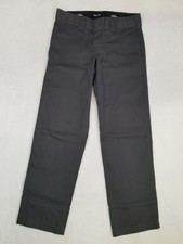 Dickies FLEX Slim Fit Straight Leg Work Pants Men's Size 29x30 Dark Gray Classic