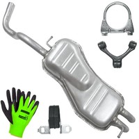 Auspuff Endtopf EndschaldäMpfer FüR VW New Beetle 1 FließHeck 2.0 (1998-06/2007)