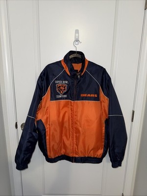 Chicago Bears NFL Jacket 1985 Super Bowl Champions Size Large