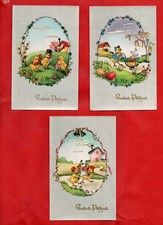 BUONA PASQUA -LOTTO 5 CARTOLINE AUGURALI FP VIAGGIATE- vedi foto