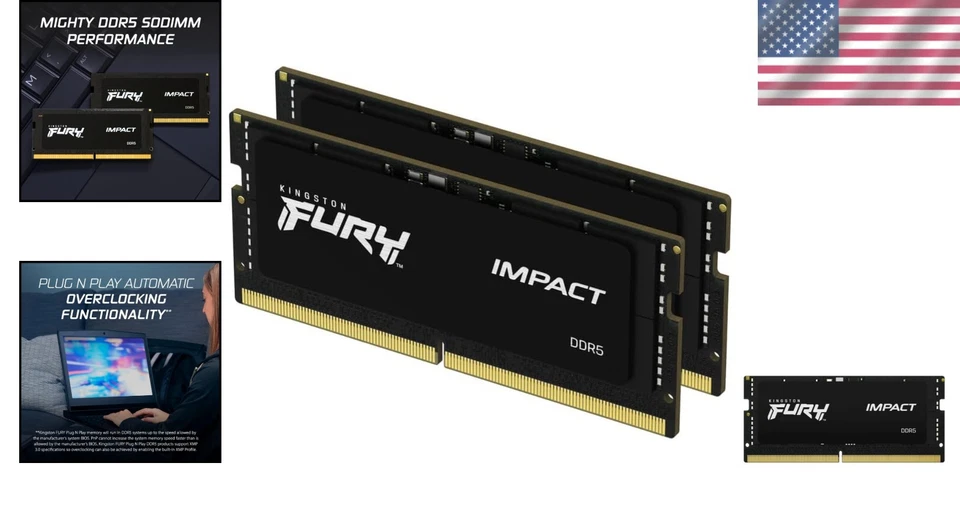 FURY Impact 32GB Laptop Memory Kit - Image 2 of 4