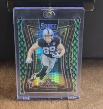 2024 Panini Select - Suite Level Brock Bowers #383 Dragon Scale Prizm /81 (RC)