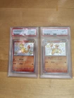 Pokemon Card PSA 10 Sequential Pair Charmander Charmeleon SV4a JP Set Of 2