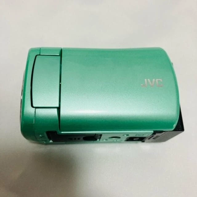 JVC GZ-N1 Compact Full HD Video Camera 8GB Built-in Memory Green Used - Image 2 of 4