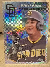 2023 Topps Chrome Platinum Anniversary Manny Machado X-Fractor #322