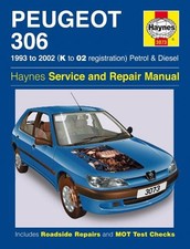 Peugeot 306 Petrol & Diesel (93 - 02) Haynes Repair Manual: ... by Anon Hardback