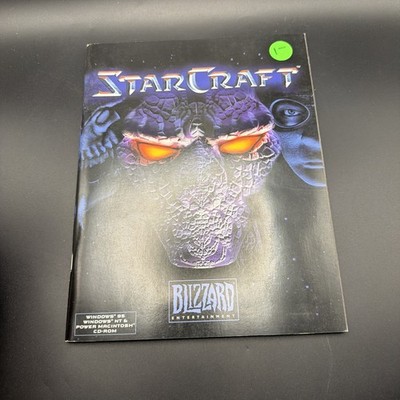 StarCraft - Instruction Manual ONLY, Blizzard Entertainment,  PC 1998