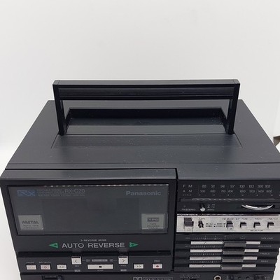 Panasonic National RX-C20 Boombox Stereo Radio Cassette VTG