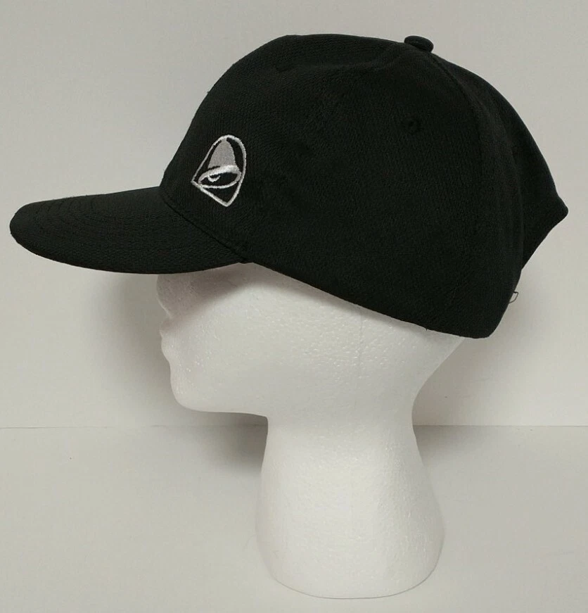 Taco Bell Fast Food Employee Snapback Baseball Hat Cap Adjustable Black TACOS! - Image 2 of 4