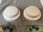 TWO (2) Simplex 4098-9713 quick connect sounder base smoke fire detector sensors — photo 1