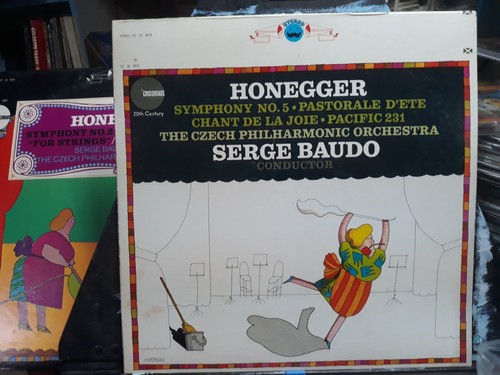 Arthur Honegger - Serge Baudo, The Czech Philharmonic Orchestra, Symphony No. 5
