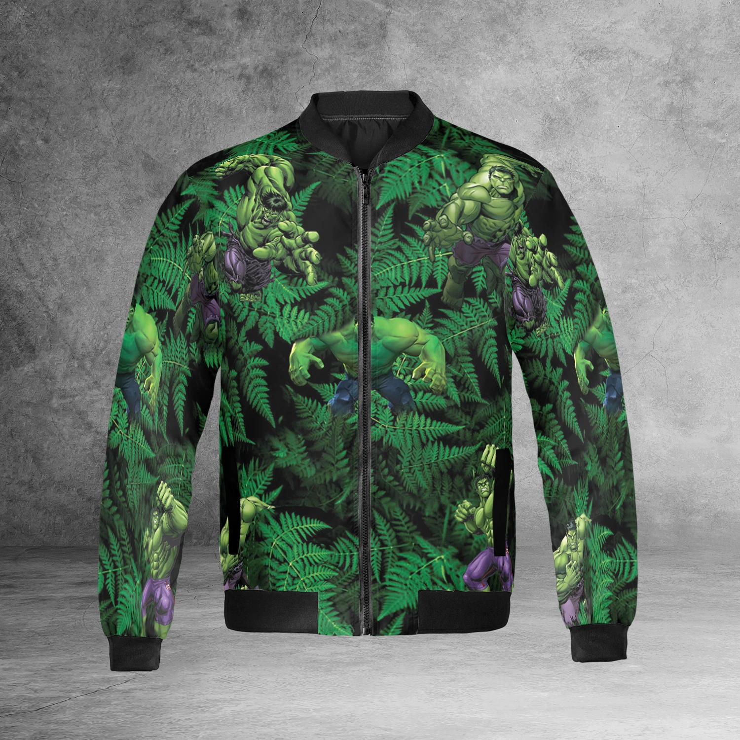 The Incredible Hulk Giant Hero Superpower Green Superhero Jacket