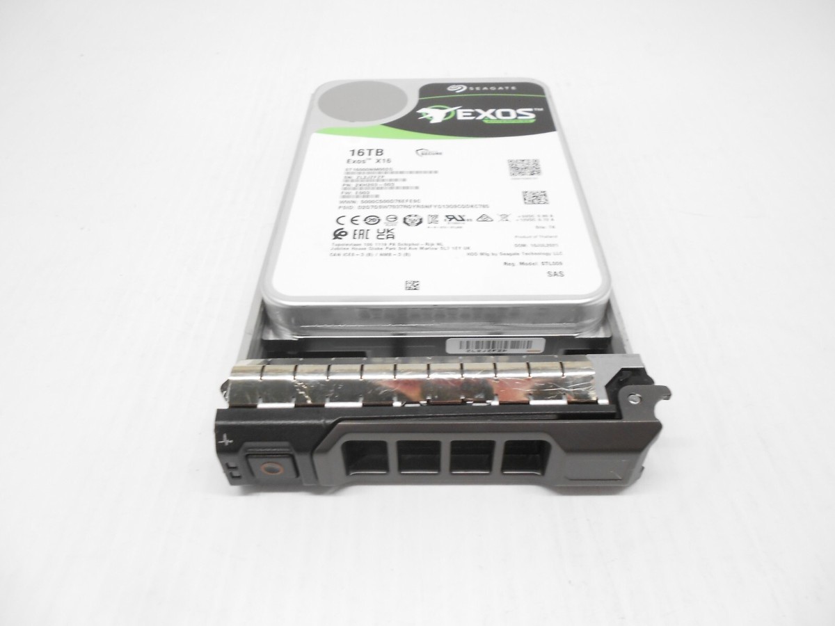 Seagate Exos 16TB 7.2K SAS 12Gbs Hard Drive 3.5