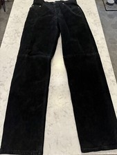 Skotts Suede Washable Wear Vintage Leather Pants Size 28 Amazing Condition 28x30