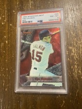 1994 Bowmans Best Tim Salmon Red #25 Los Angeles Angels Baseball card PSA 8
