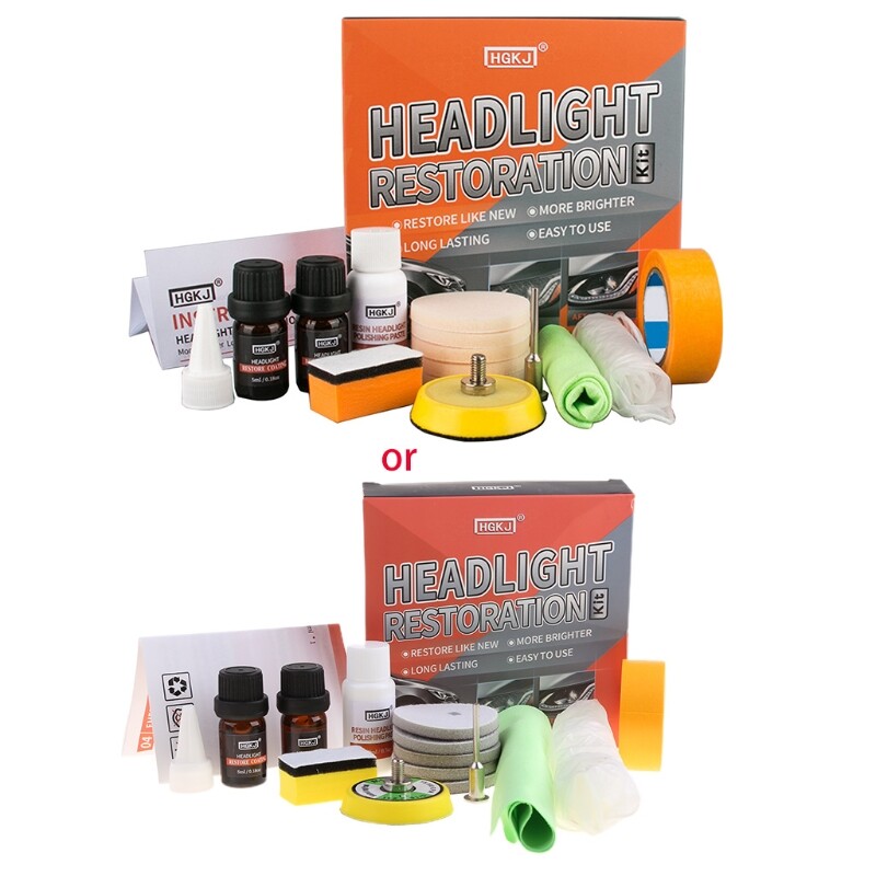 Car Headlight Lens Restoration Restorer Professional Polishing Tool eBay