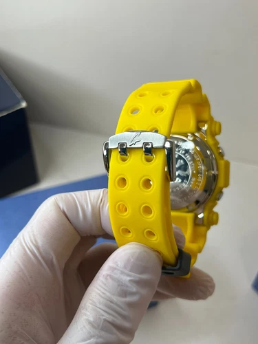 CASIO G-SHOCK GF-8250-9JF Yellow Rubber Solar Digital Watch FROGMAN Unused Japan - Picture 14 of 24