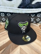 New Era MLB Arizona Diamondbacks Snake Head Logo Ecapcity Exclusive 7 3/8 Rare
