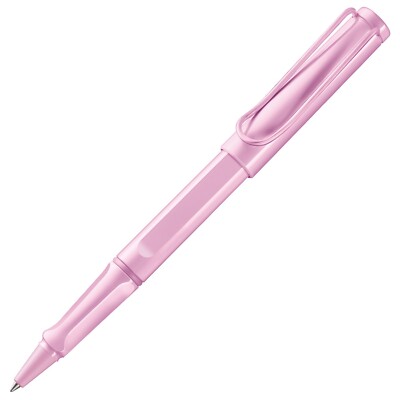 LAMY 3D2 Tintenroller Safari lightrose/rosa/pastell inkl. M63 Mine schwarz
