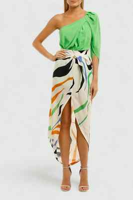 KITX Rewilding Skirt Nature Print Size 6 AU Ethical Wear Preloved