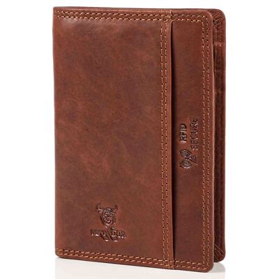 MATADOR ECHT Leder Damen Herren Geldbörse Geldbeutel Portmonee mit