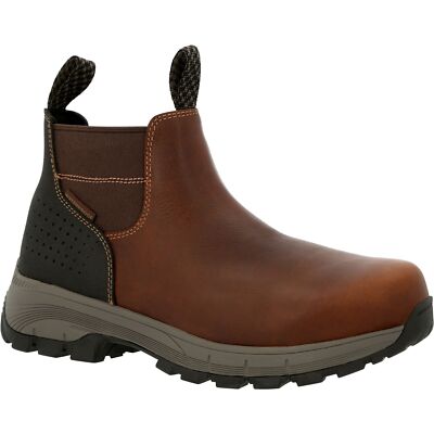 Georgia Boots Men\'s 11 Wide Eagle Trail‎ Steel Toe Waterproof Chelsea GB00479 Amazon.com | Georgia Boot Eagle One Steel Toe Waterproof  main image 4