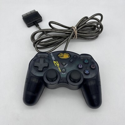 Mad Catz Dual Force 2 Pro Playstation Game Controller PS2 Model 8226 Transparent