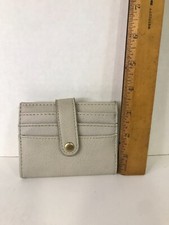 Light Tan Wallet with Strap Snap