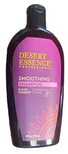 Unleash the Shine! Desert Essence Smoothing Shampoo 10 Oz | Vegan | Gluten Free