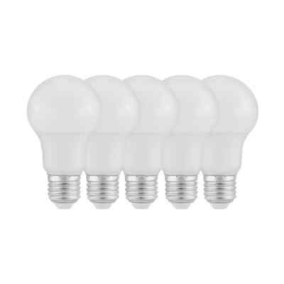 5x EGLO LED Birne E27 9W=60W extra warmweiß EEK: F (Spektrum A bis G)