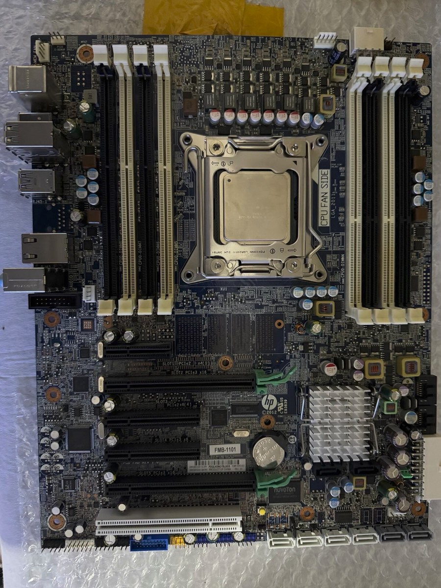 ②蓮ページ④ HP LGA2011 Motherboard Z420 Workstation (618263-002) + Intel XEON
