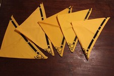 Boy Scouts of America BSA Neckerchief Lot Of 5 Cub Scouts Yellow Orange