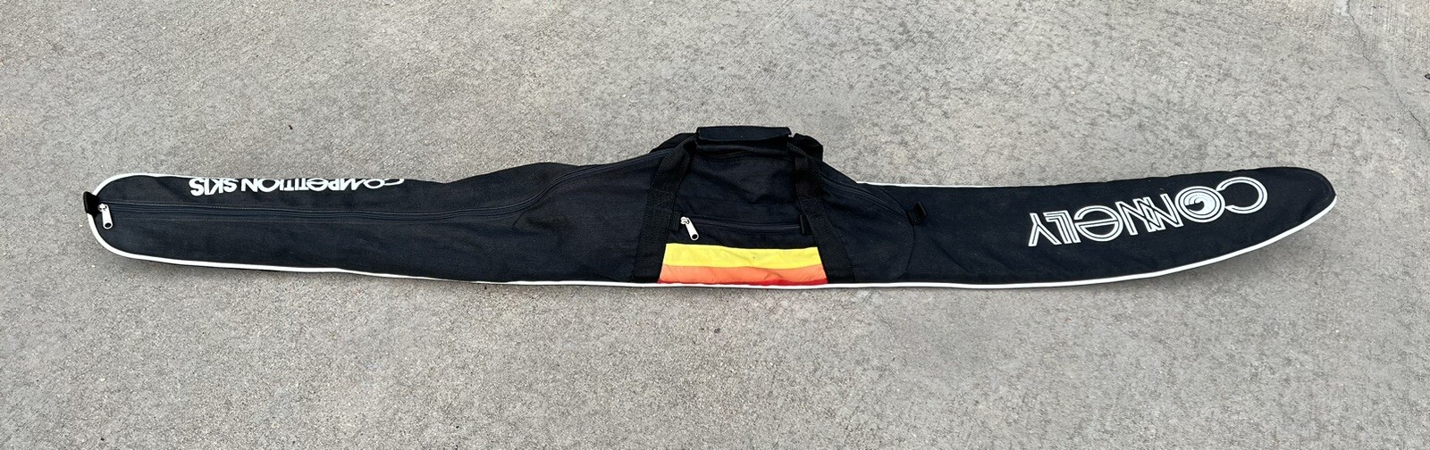 ⭐ Vintage Connelly Shortline Graphite Slalom Water Ski with Case ⭐ Exc