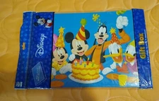 Disney Mickey Minnie Goofy Donald Duck Gift Boxes Birthday Sealed NEW! Free Ship