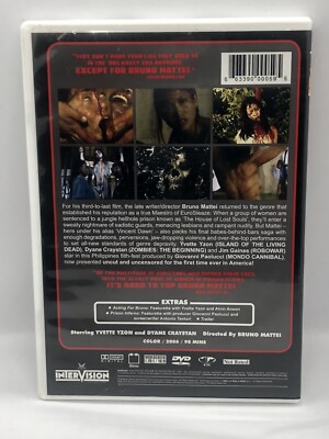 The Jail The Women's Hell Intervision DVD Bruno Mattei Rare Horror