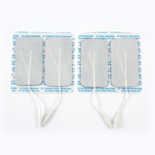 BodyMed Fabric Backed Electrodes - 2"x 3.5" Rectangle 10 Pkgs of 4, TENS
