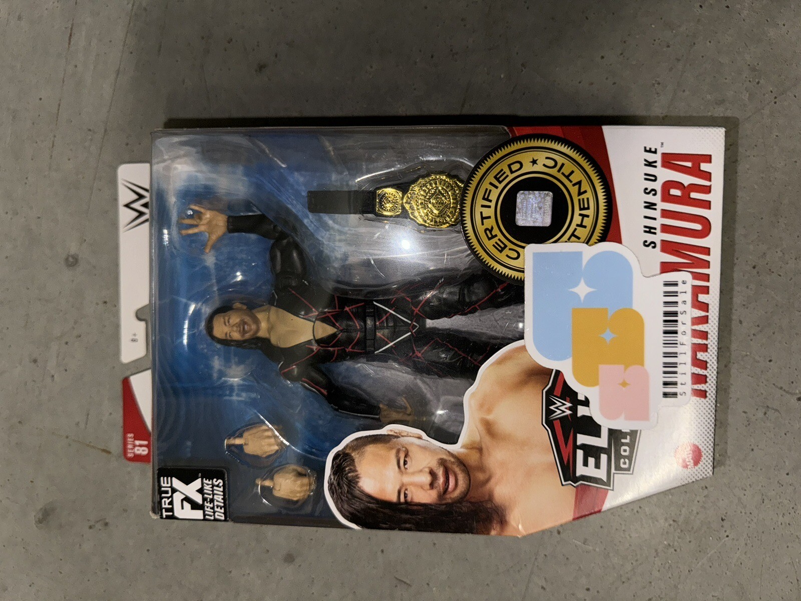 WWE Elite Wrestling Shinsuke Nakamura Chase Action Figure 81 Smackdown Raw NXT