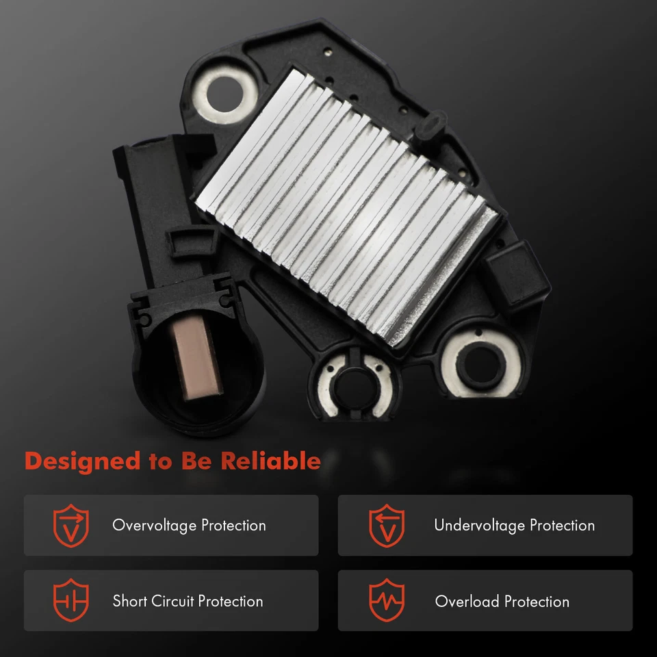 Regulador de tensión del alternador para Audi A4 13-16 Q5 A5 A6 allroad S4 S5 14,30±0,3V Foto 4 de 4